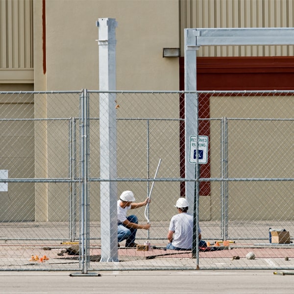how much time can i lease the temporary fence for my work site or event in Pelham